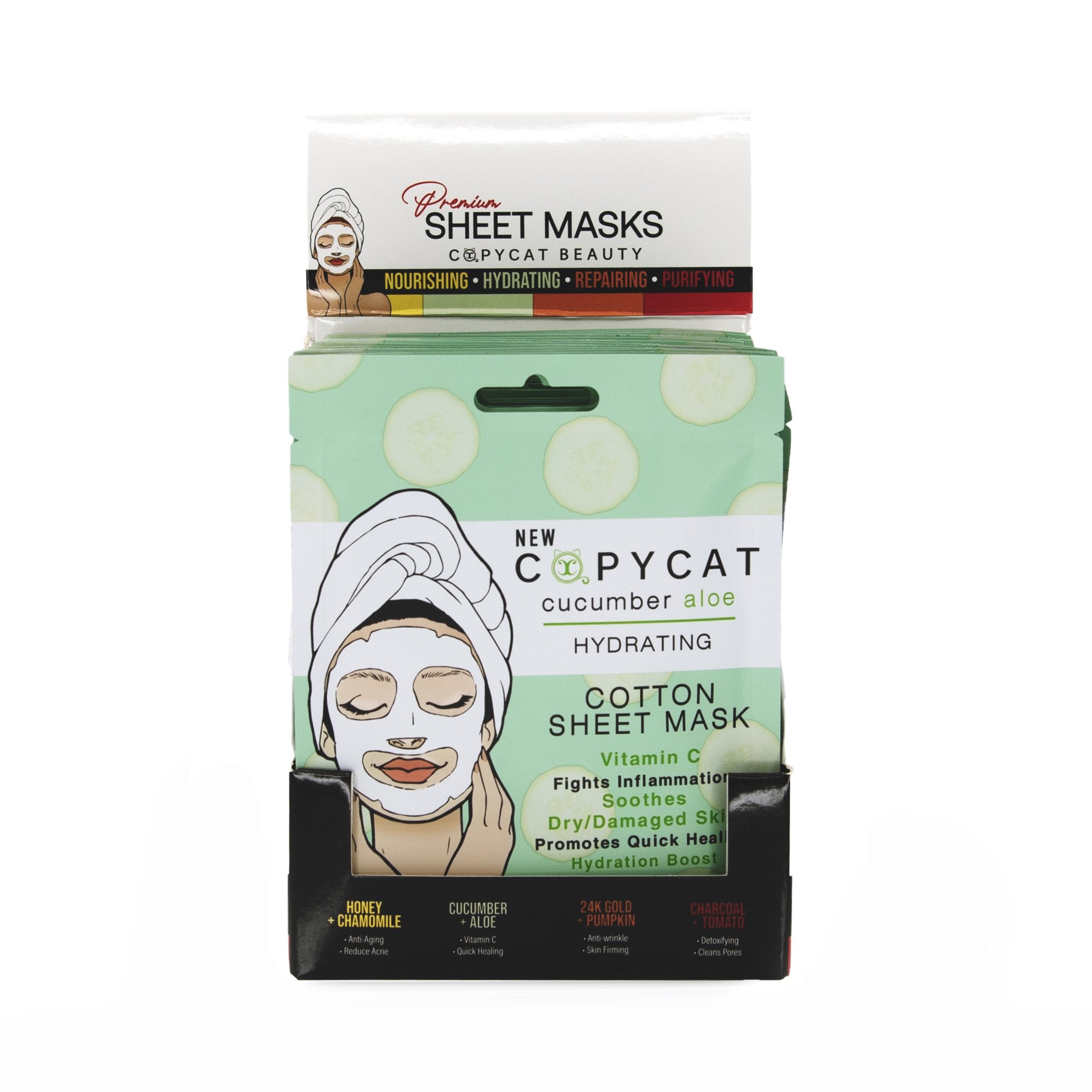 CUCUMBER / ALOE RETAIL DISPLAY 24 pcs. - FM3DISPLAY - Crown